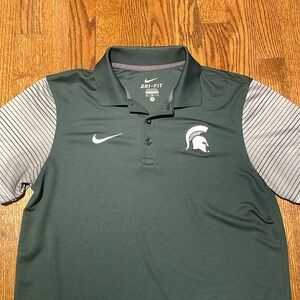 Michigan State Nike Sideline Polo